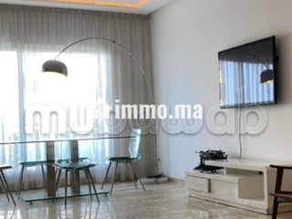 En location meublé: Appartement 2 ch 190 m a Biranzarane, Maarif Casablanca - Appartement à louer - Casablanca