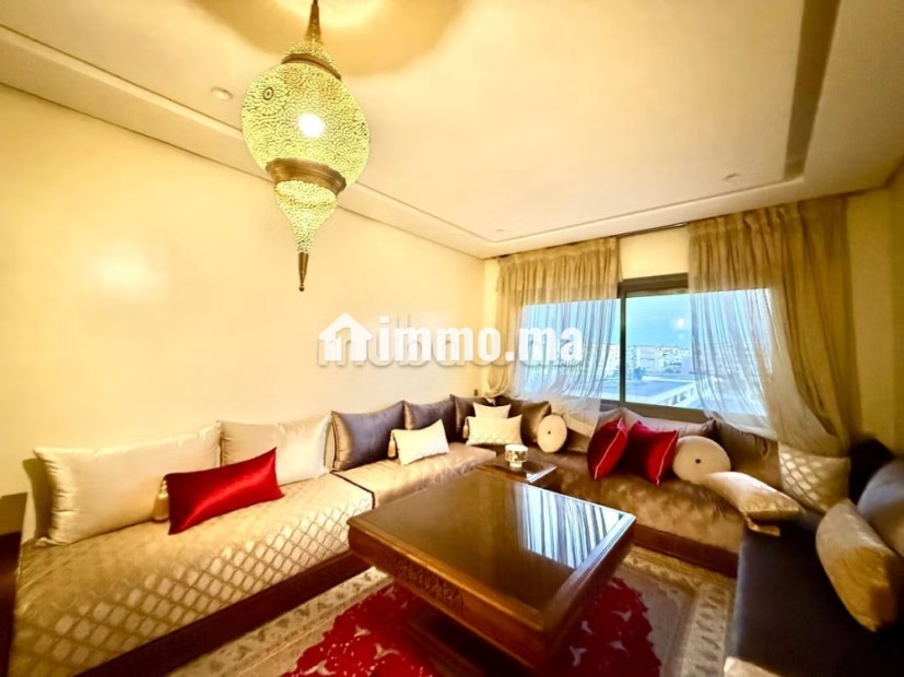 En Location Meublé: Magnifique appartement 2 ch Avec terrasse à Bourgone Casablanca - Location Immobilier - Casablanca - photo 2