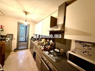En Location Meublé: Magnifique appartement 2 ch Avec terrasse à Bourgone Casablanca - Appartement à louer - Casablanca