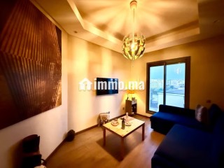 En Location Meublé: Magnifique appartement 2 ch Avec terrasse à Bourgone Casablanca - Appartement à louer - Casablanca