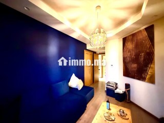 En Location Meublé: Magnifique appartement 2 ch Avec terrasse à Bourgone Casablanca - Appartement à louer - Casablanca