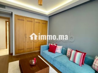 Appart meublé avec terrasse l’orangerie souissi - Appartement à louer - Rabat