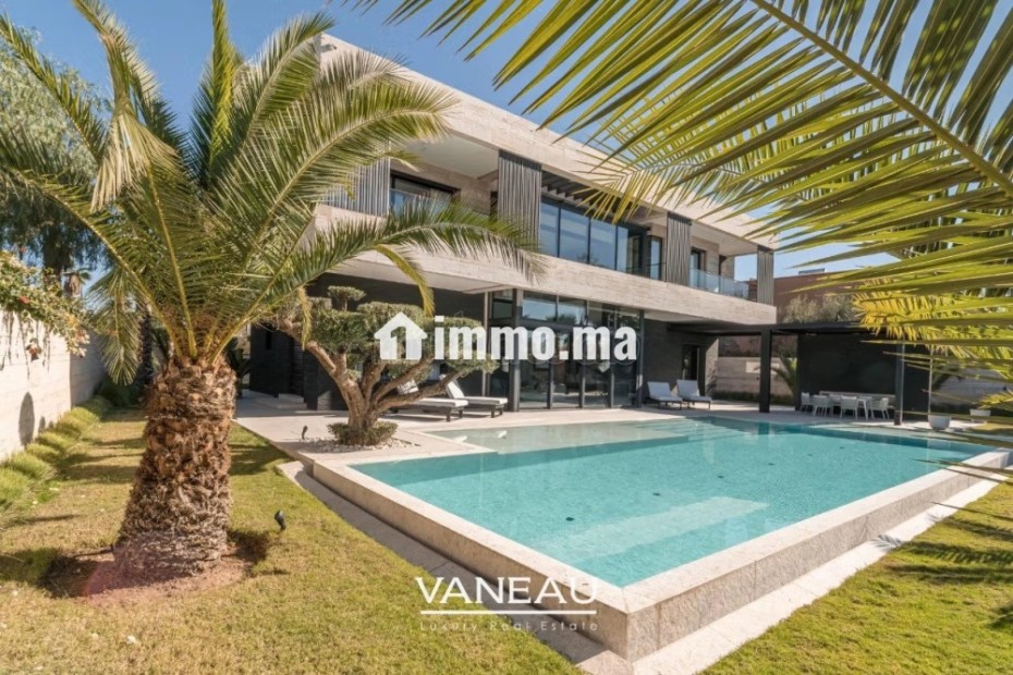 Villa neuve contemporaine a proximité de golfs prestigieux - Vente Immobilier - Marrakech - photo 1