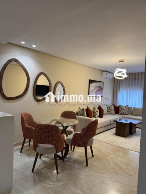 Bel appartement en location à Bourgogne Ouest. 2 grandes pièces. Meublé - Location Immobilier - Casablanca - photo 1