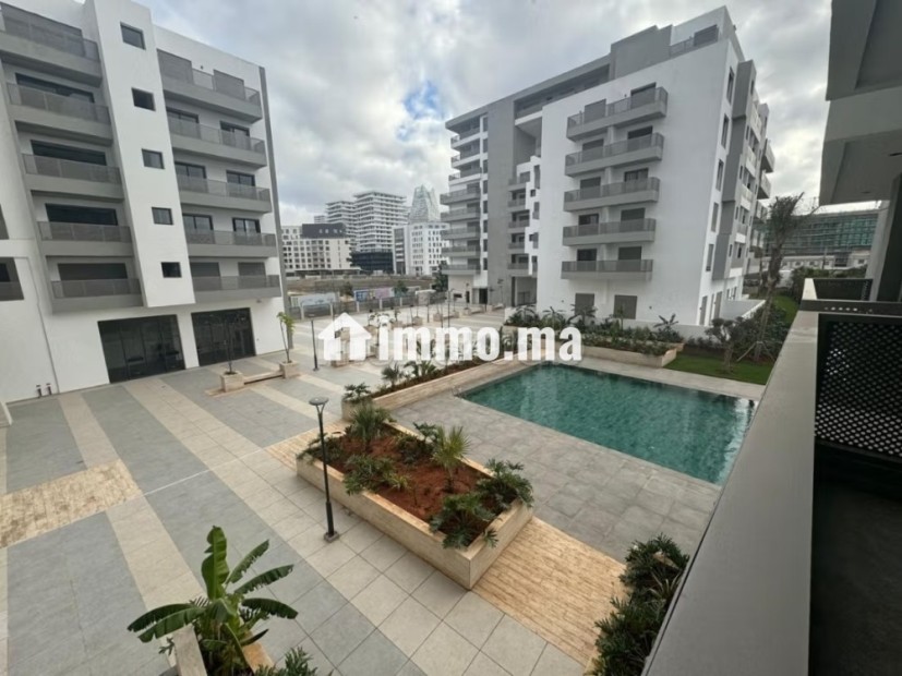 Très bel appartement en location à Casablanca Finance City. 1 Pièce. Bien meublé - Location Immobilier - Casablanca - photo 1