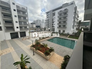 Très bel appartement en location à Casablanca Finance City. 1 Pièce. Bien meublé - Appartement à louer - Casablanca