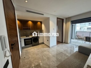 Très bel appartement en location à Casablanca Finance City. 1 Pièce. Bien meublé - Appartement à louer - Casablanca