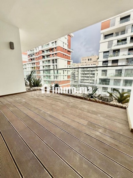 Superbe appartement vide avec terrasse à louer - Location Immobilier - Casablanca - photo 3