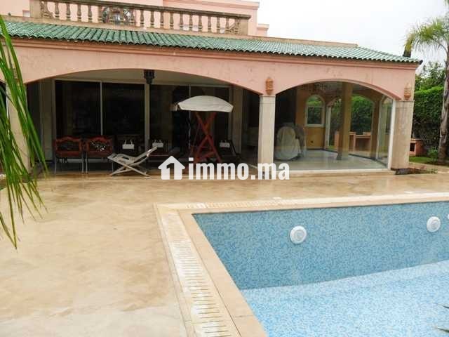 Villa meublée avec piscine à Souissi - Location Immobilier - Rabat - photo 1