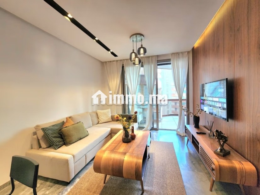 Très bel appartement en location à Casablanca Finance City. 1 chambre. Meublé - Location Immobilier - Casablanca - photo 1