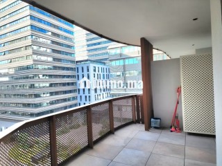 Très bel appartement en location à Casablanca Finance City. 1 chambre. Meublé - Appartement à louer - Casablanca