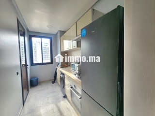 Appartement en location à Casablanca Finance City. 2 chambres agréables. Bien meublé - Appartement à louer - Casablanca