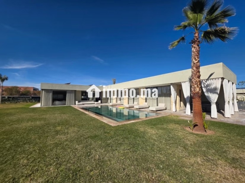 Villa de plain pied à vendre – Entièrement meublée - Vente Immobilier - Marrakech - photo 1