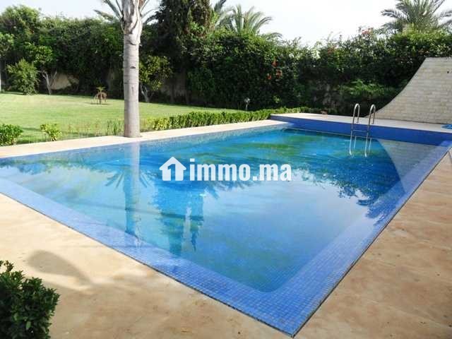 Location villa avec piscine au quartier Souissi - Location Immobilier - Rabat - photo 1