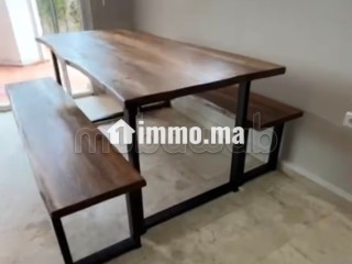Coquet appartement RDJ meublé 2 ch - Appartement à vendre - Dar Bouazza