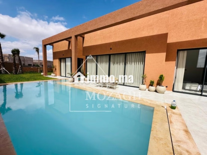 Villa plain pied – 4 suites – Piscine privée - Vente Immobilier - Marrakech - photo 3