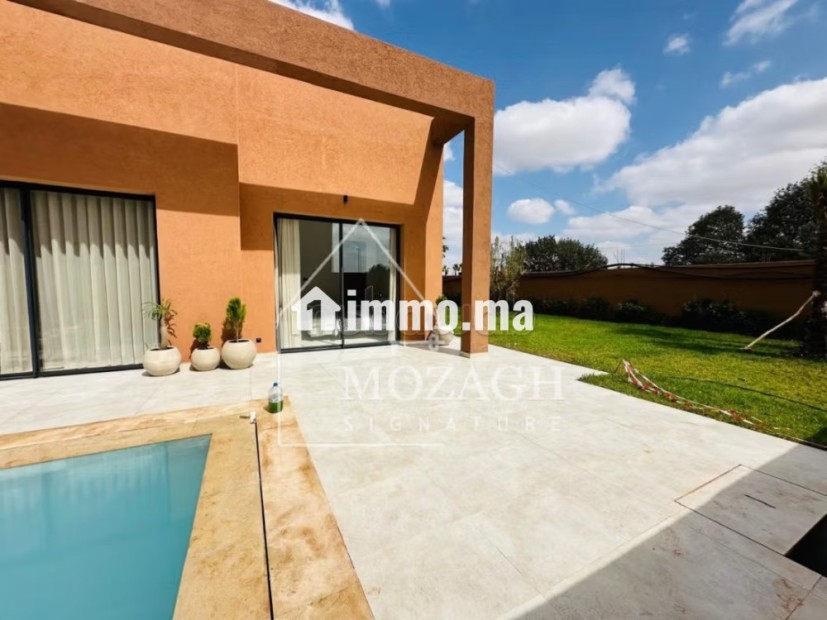 Villa plain pied – 4 suites – Piscine privée - Vente Immobilier - Marrakech - photo 4