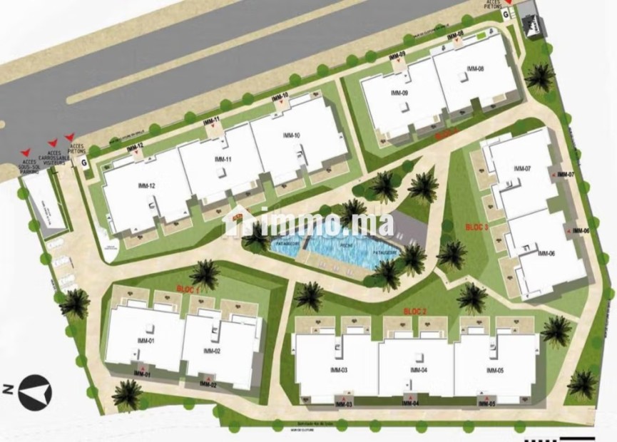 Magnifique projet d’appartements à Dar Bouazza - Vente Immobilier - Dar Bouazza - photo 7