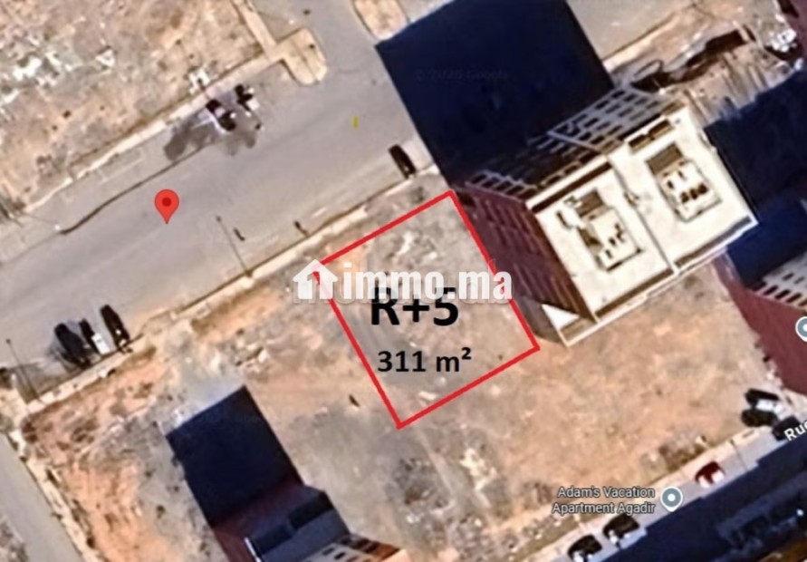 Vente de terrain à Haut Founty. Surface de 311 m² - Vente Immobilier - Agadir - photo 1