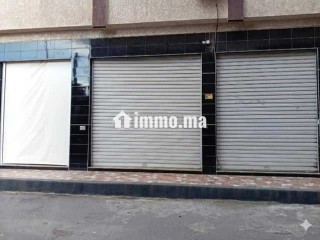 مكازة تجارية للكراء بشارع فلسطين - Local commercial à louer - Mohammedia