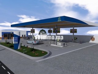 Projet De Station Avec Plan autourisė à Route de Rabat - Appartement à vendre - Tanger