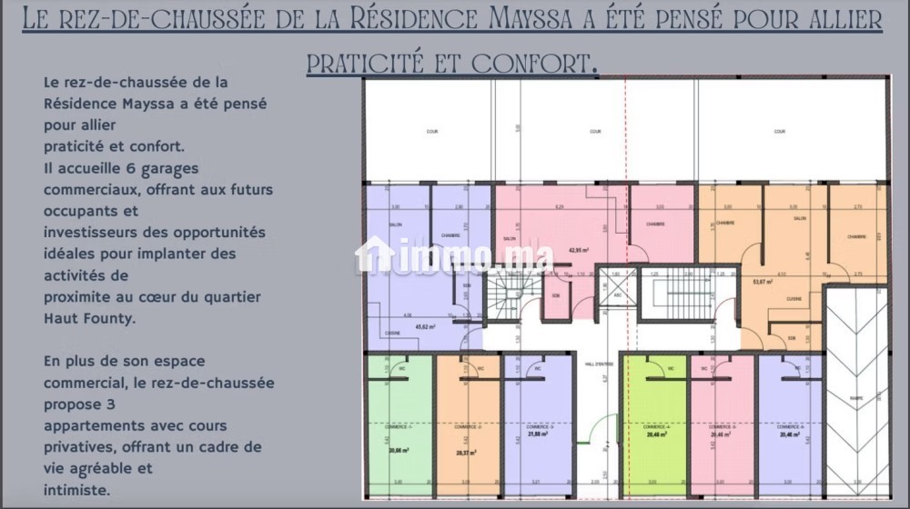 Appartement a vendre sur plan haut founty / farah - Vente Immobilier - Agadir - photo 3