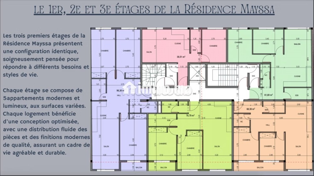 Appartement a vendre sur plan haut founty / farah - Vente Immobilier - Agadir - photo 4