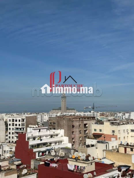 Studio meublé 11ème étage vue mer meublé a neuf - Location Immobilier - Casablanca - photo 1