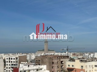 Studio meublé 11ème étage vue mer meublé a neuf - Appartement à louer - Casablanca