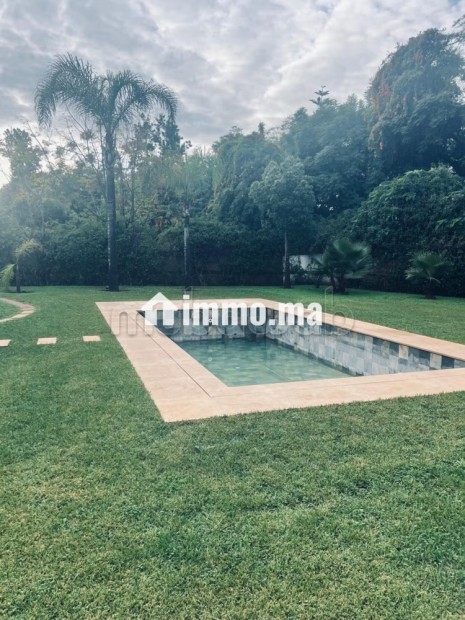 Bir kacem villa avec ch. Central et piscine à louer - Location Immobilier - Rabat - photo 2