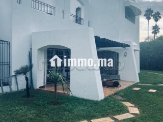 Bir kacem villa avec ch. Central et piscine à louer - Villa à louer - Rabat