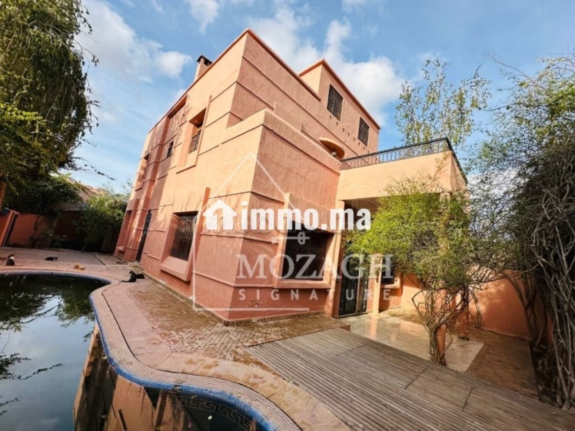 Villa avec piscine privée sur résidence sécurisée - Location Immobilier - Marrakech - photo 2