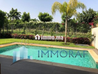 Location Villa meublée Bouskoura Casablanca - Villa à louer - Bouskoura
