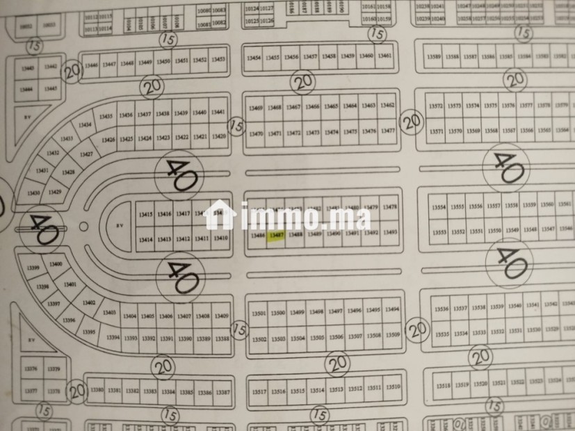 بقعة تجارية في تجزئة السعادة 2 قرب الميناء الاطلسي الجديد - Vente Immobilier - Dakhla - photo 1
