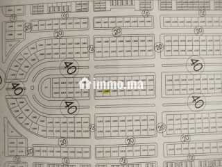 بقعة تجارية في تجزئة السعادة 2 قرب الميناء الاطلسي الجديد - Terrain à vendre - Dakhla