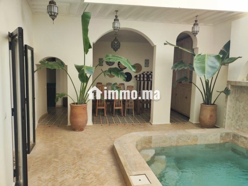 Beau Riad titre au Riad Larrouse - Vente Immobilier - Marrakech - photo 1