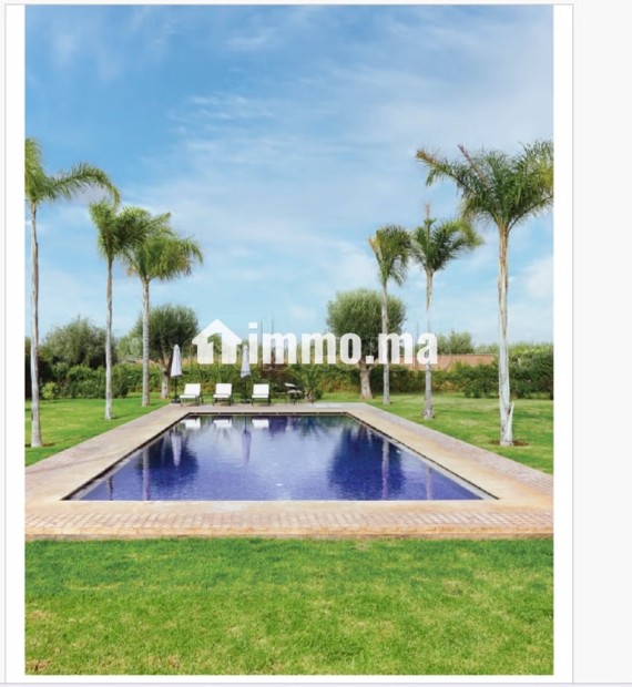 Villa contemporaine de plain pied meublée - Location Immobilier - Marrakech - photo 1