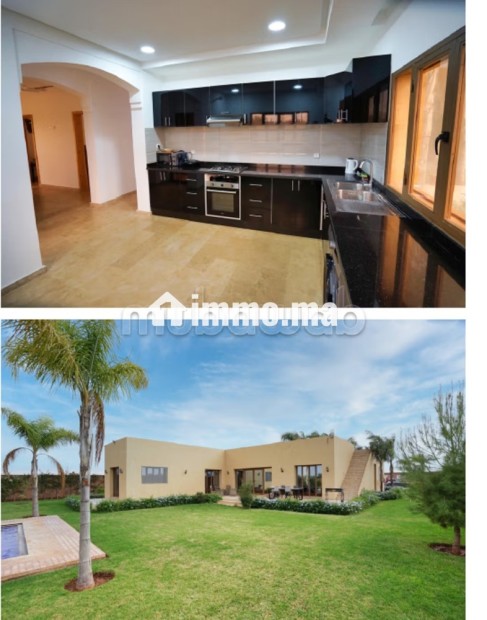 Villa contemporaine de plain pied meublée - Location Immobilier - Marrakech - photo 3