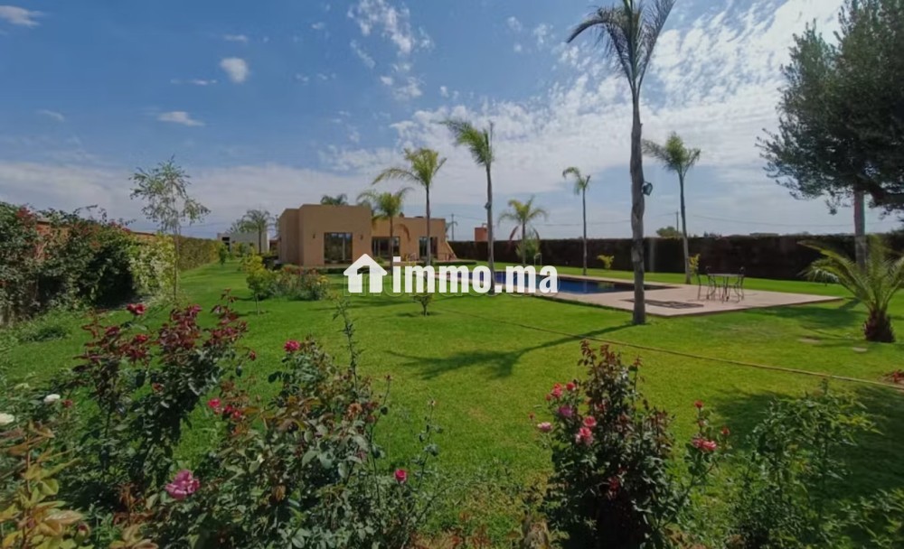 Villa contemporaine de plain pied meublée - Location Immobilier - Marrakech - photo 4
