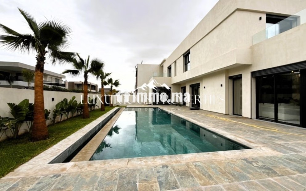 Villa neuve de prestige 4 suites avec piscine - Vente Immobilier - Marrakech - photo 1