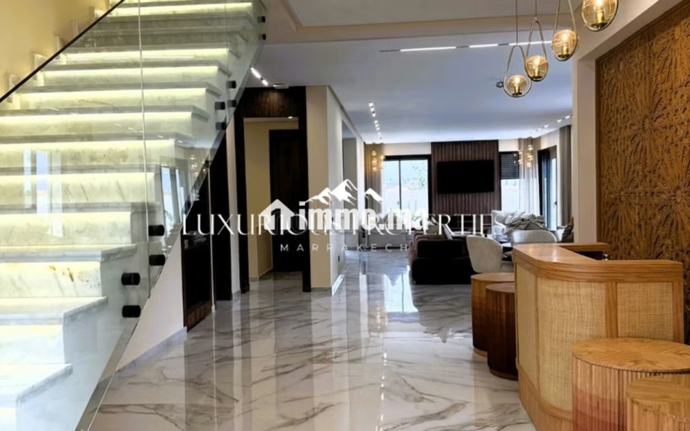 Villa neuve de prestige 4 suites avec piscine - Vente Immobilier - Marrakech - photo 4