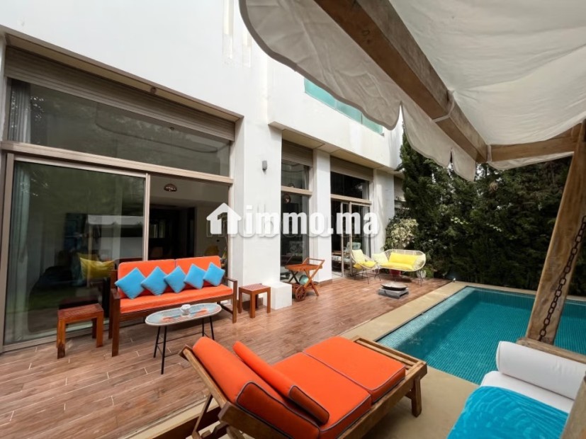 Magnifique villa à louer meublée à Darbouazza - Location Immobilier - Dar Bouazza - photo 5