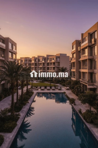 Superbe appartement à vendre à Hivernage. Surface totale 46m2 - Vente Immobilier - Marrakech - photo 2