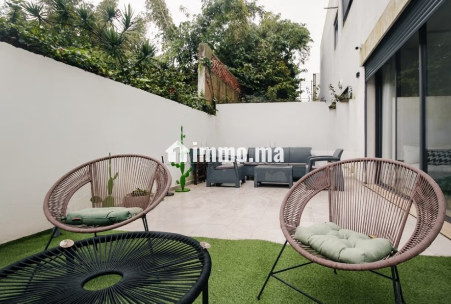 Longue Durée Duplex Meublé 3 ch Piscine Prk - Location Immobilier - Casablanca - photo 2