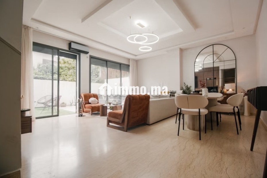 Longue Durée Duplex Meublé 3 ch Piscine Prk - Location Immobilier - Casablanca - photo 3