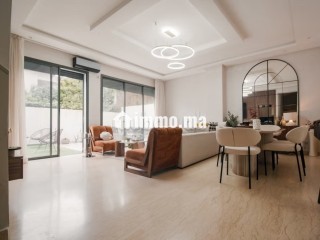 Longue Durée Duplex Meublé 3 ch Piscine Prk - Appartement à louer - Casablanca
