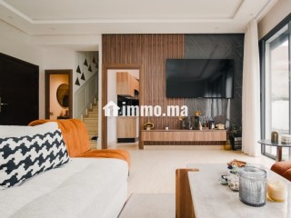 Longue Durée Duplex Meublé 3 ch Piscine Prk - Appartement à louer - Casablanca