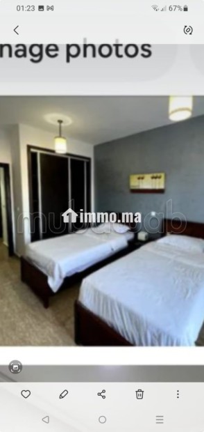 Location d'un appartement à Saïdia. 2 chambres agréables. Environnement calme avec vue sur la mer et double vitrage - Vente Immobilier - Saidia - photo 4