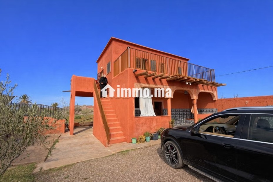 Superbe terrain titré, 10.865m2 vue Atlas villa - Vente Immobilier - Marrakech - photo 2