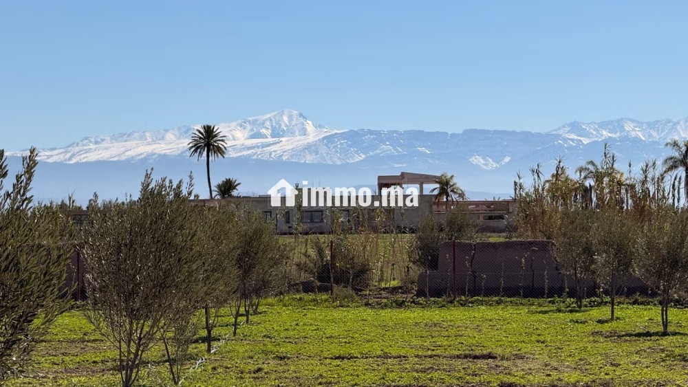 Superbe terrain titré, 10.865m2 vue Atlas villa - Vente Immobilier - Marrakech - photo 7